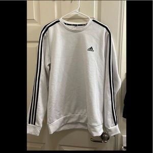 Adidas Women’s Essential 3-Stripe Fleece Sweatshirt